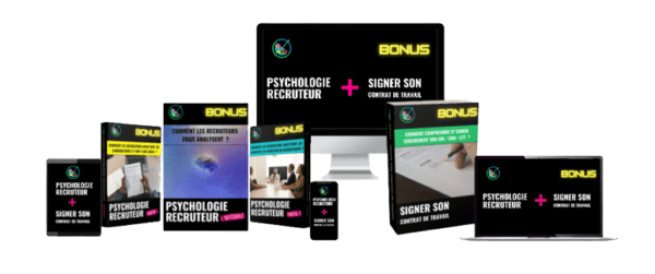 3 BONUS MEGA TIPS PACK: recruiter psychology part 1 and 2 + sign your employment contract